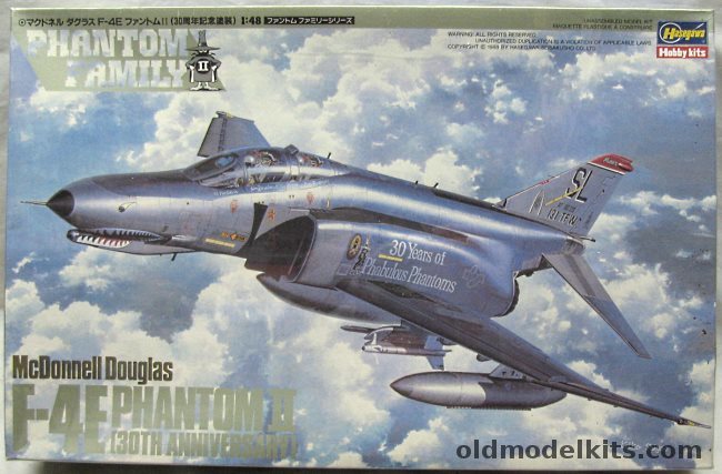 Hasegawa 1/48 F-4E Phantom II - 30 Years of Phabulous Phantoms, P3 plastic model kit